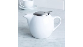 Bia Teapot W/Infuse Sm White